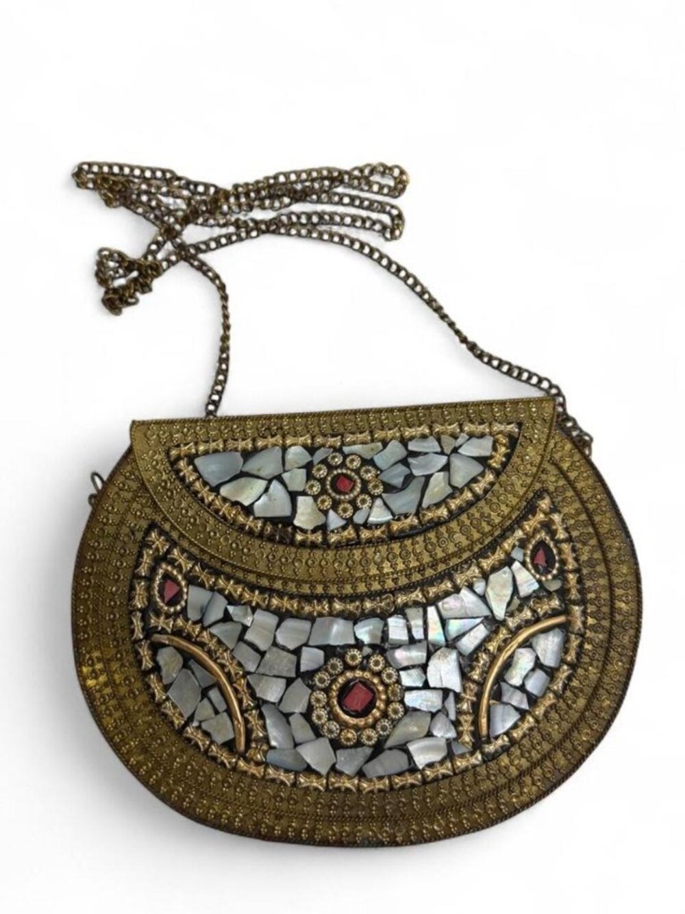 Vintage Gold Evening Clutch